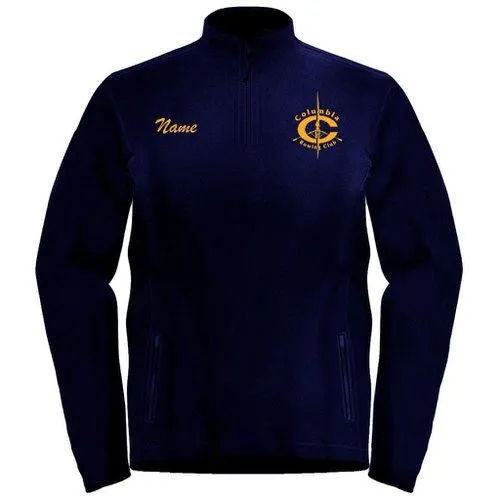 1/4 Zip Columbia Rowing Club Fleece Pullover
