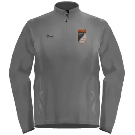 1/4 Zip Gray Knights Rowing Club Fleece Pullover