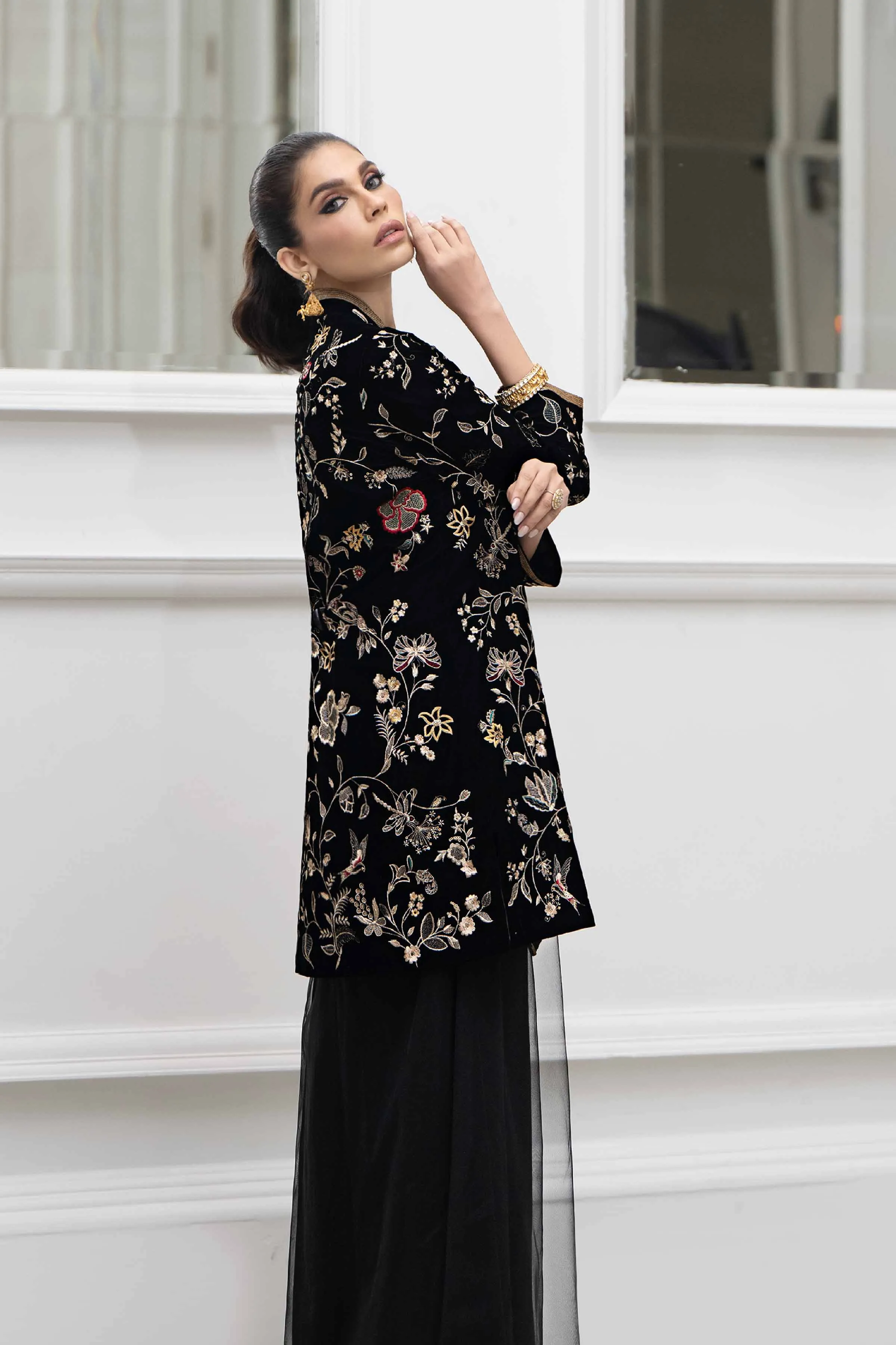 2 Piece - Embroidered Dress - KFW23-35