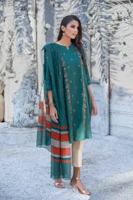 2 Piece - Embroidered Suit  - PS23-42