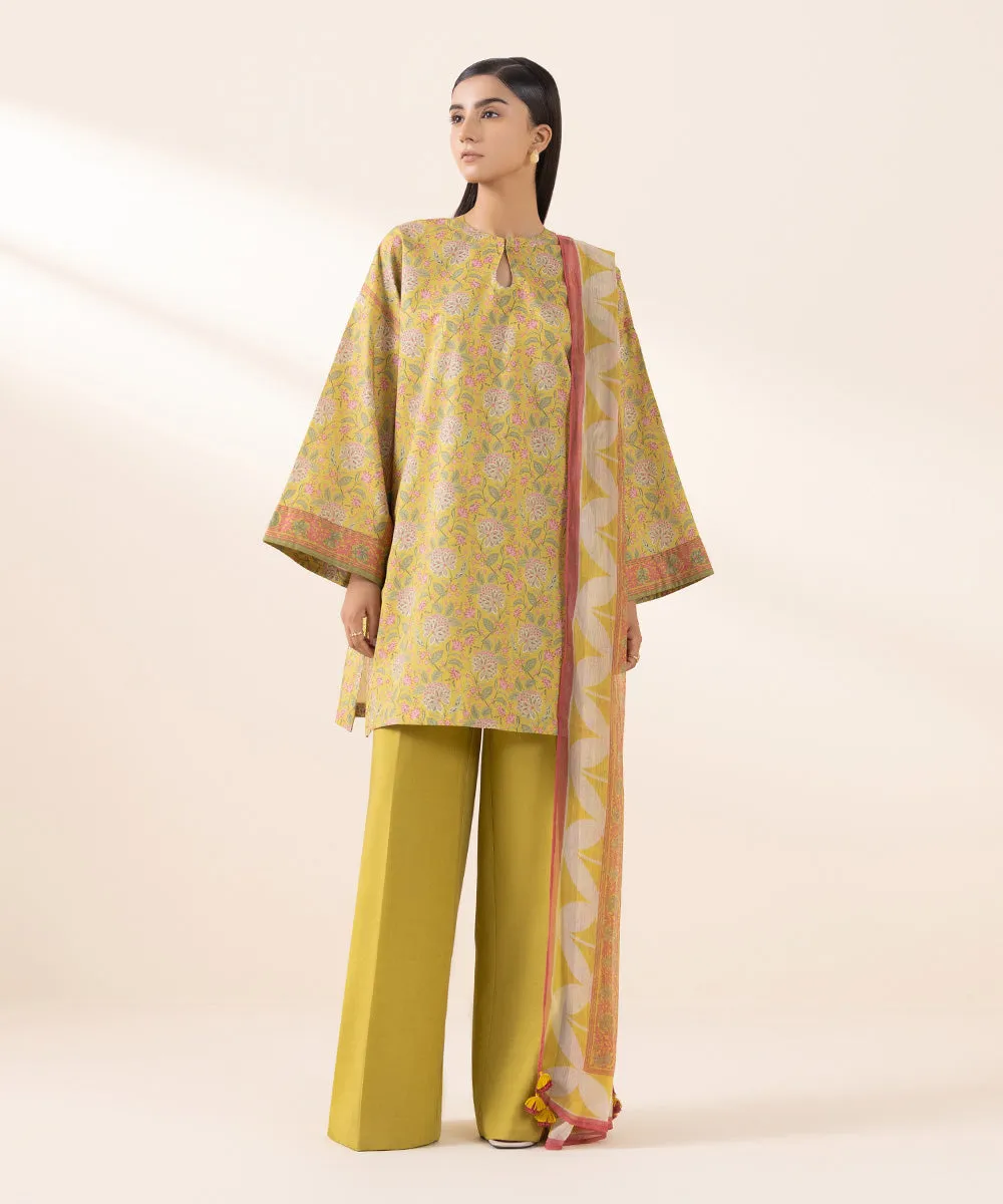 2 Piece - Printed Lawn Suit