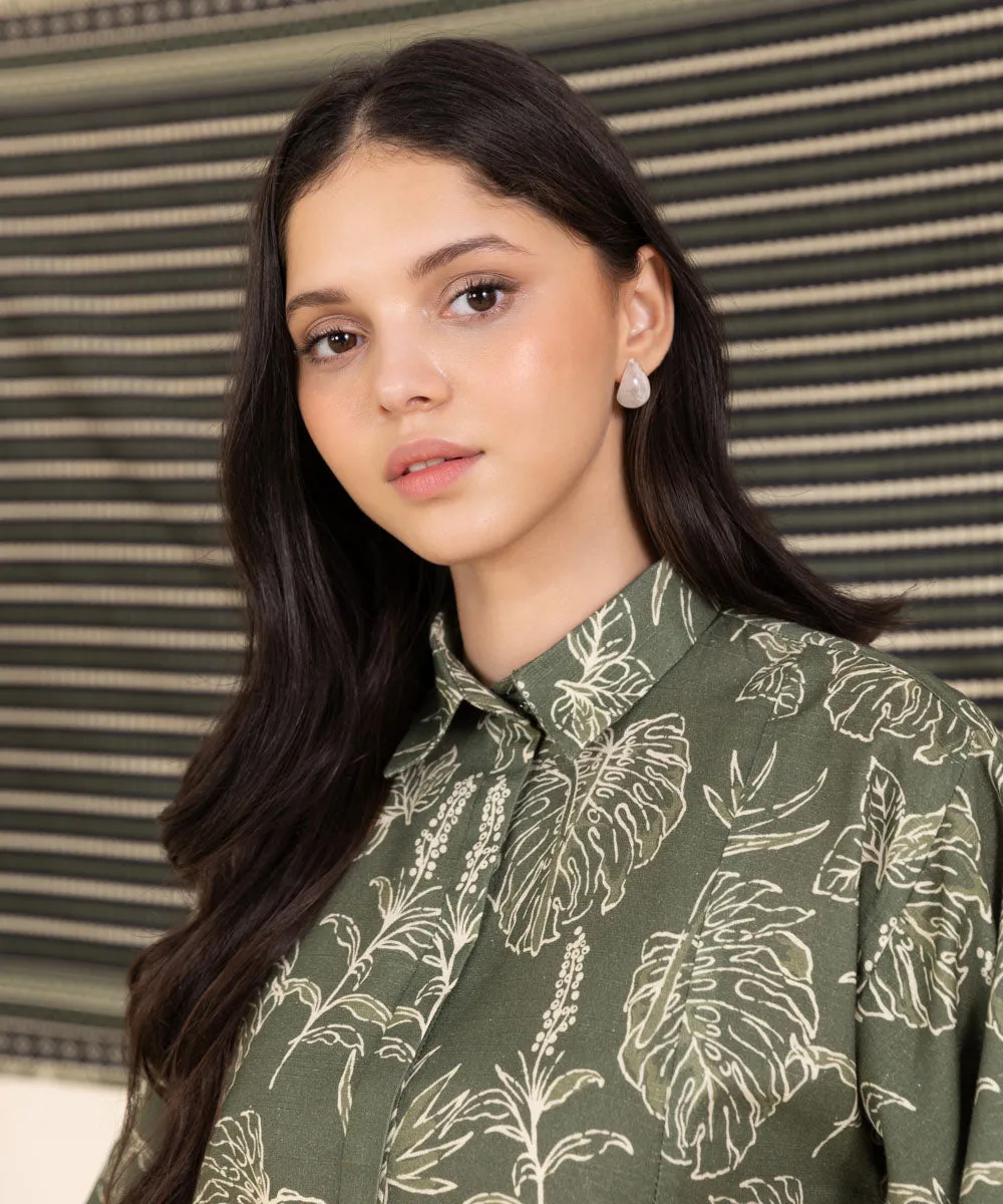 2 Piece - Printed Light Khaddar Suit