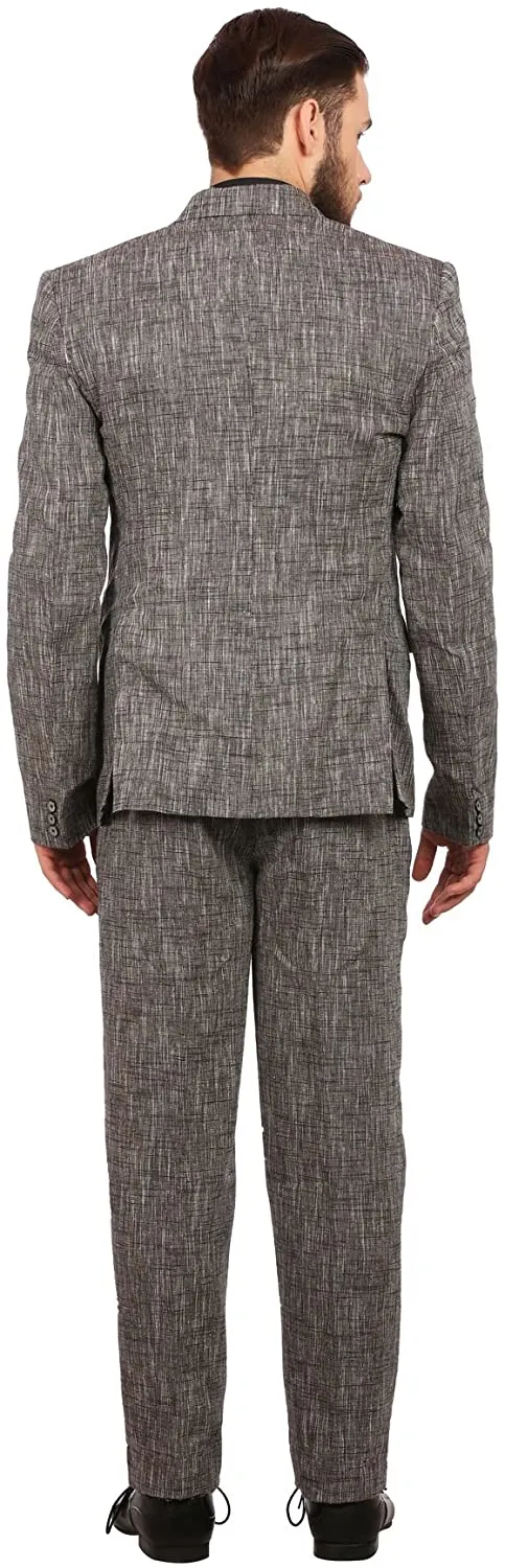 3-Piece Linen Suit