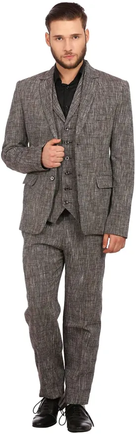 3-Piece Linen Suit