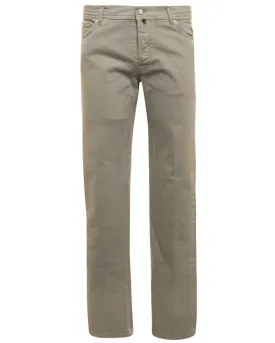 5 Pocket Denim Pant in Grey