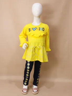 5Yr - 8Yrs Kind Yellow Suit For Girls BGF GS61