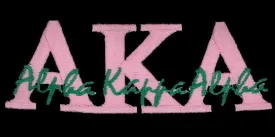 AKA Pink Signature Patch