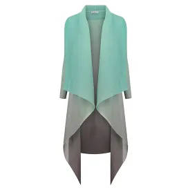 Alquema Spearmint Estrella Dress & Collare Coat