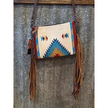 American Darling White Blanket Cross Body