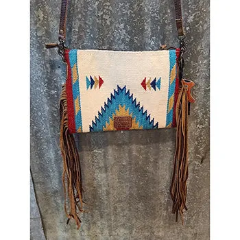 American Darling White Blanket Cross Body