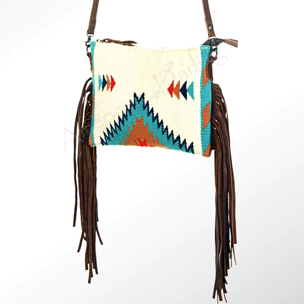 American Darling White Blanket Cross Body