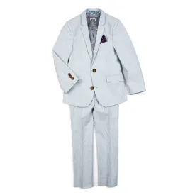 Appaman Boys Sky Blue Stripe Slim Mod Suit V8SU10