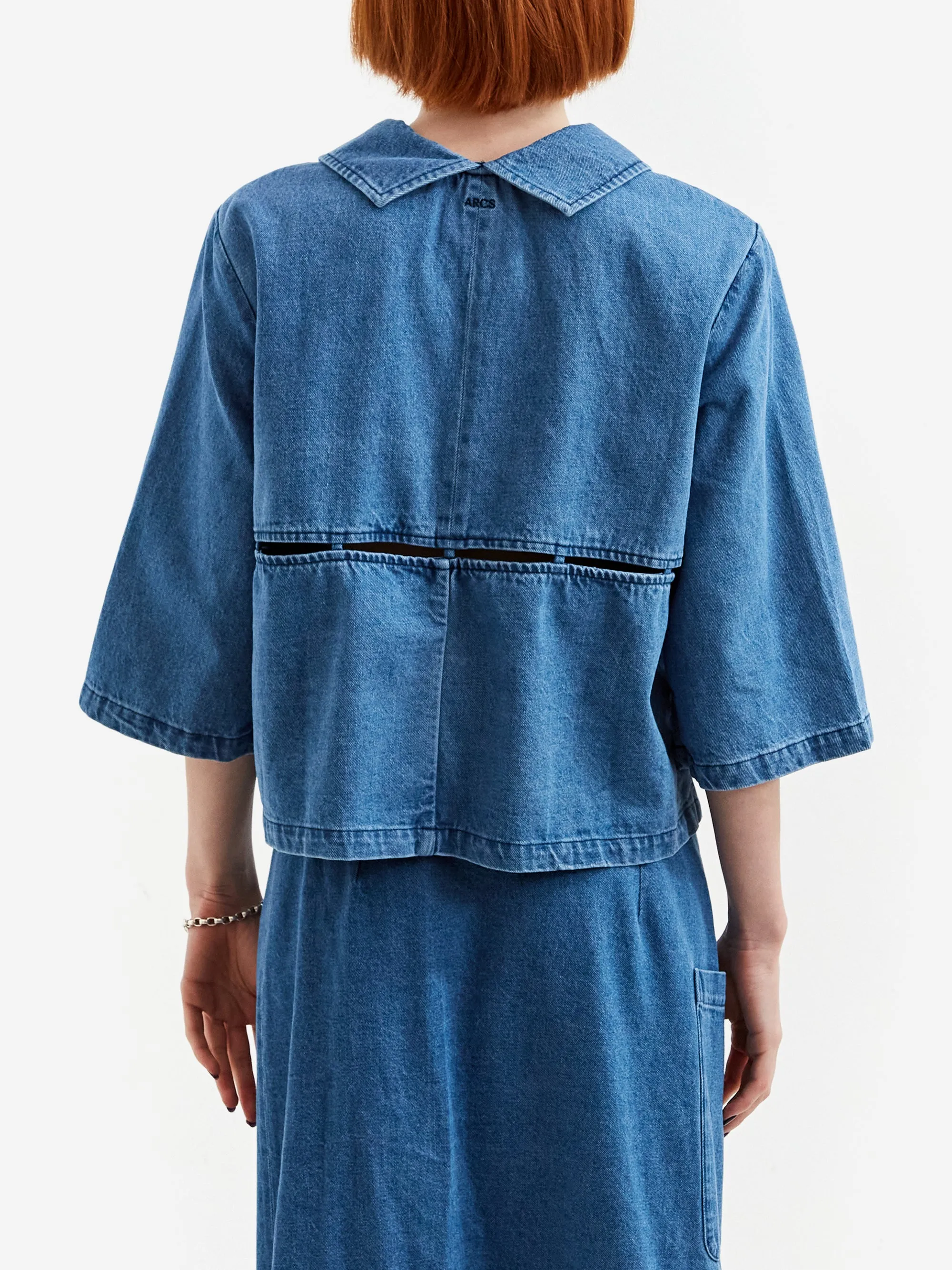 ARCS JUMP Blouse - Denim