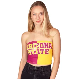 Arizona State ASU Two Tone Tube Top Arizona State ASU Two Tone Tube Top