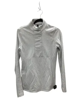 Athletic Jacket By Kyodan In Grey, Size: M