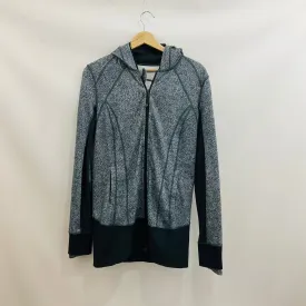 Athletic Jacket By Lululemon In Grey, Size: 10