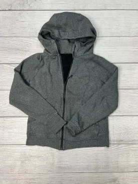 Athletic Jacket By Lululemon In Grey, Size: M