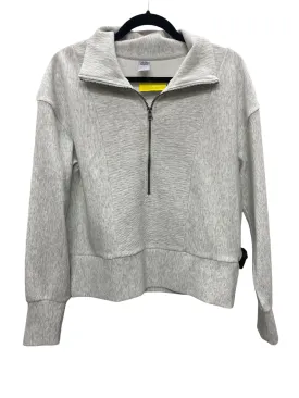 Athletic Jacket By Te Verde In Grey, Size: S