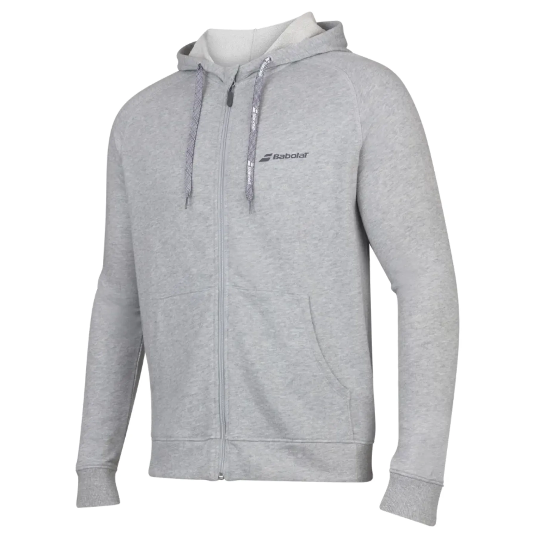 Babolat Exercise Boy Hood Jacket - High Rise Hthr