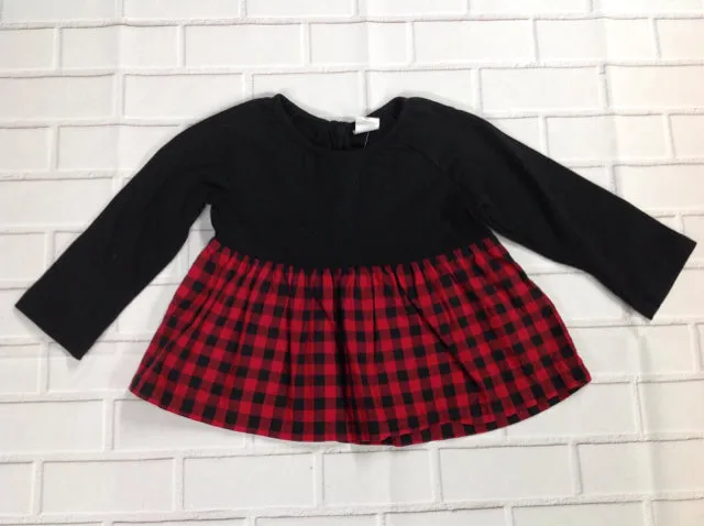Baby Gap Black & Red Top