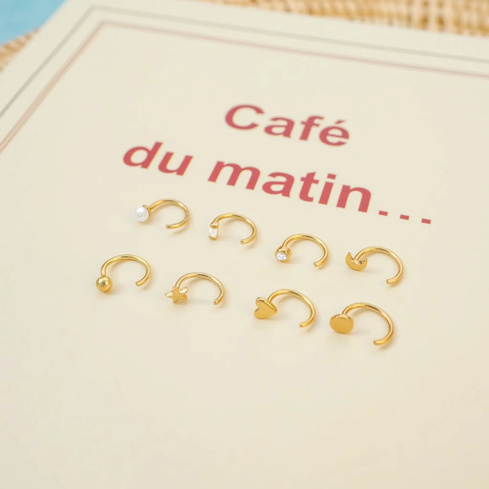 Baguette Reversible Earrings