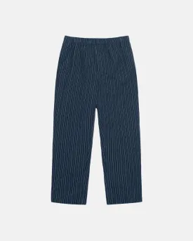 BEACH PANT WRINKLED STRIPE