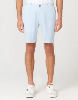 Ben Sherman Seersucker Pale Blue Stripe Shorts