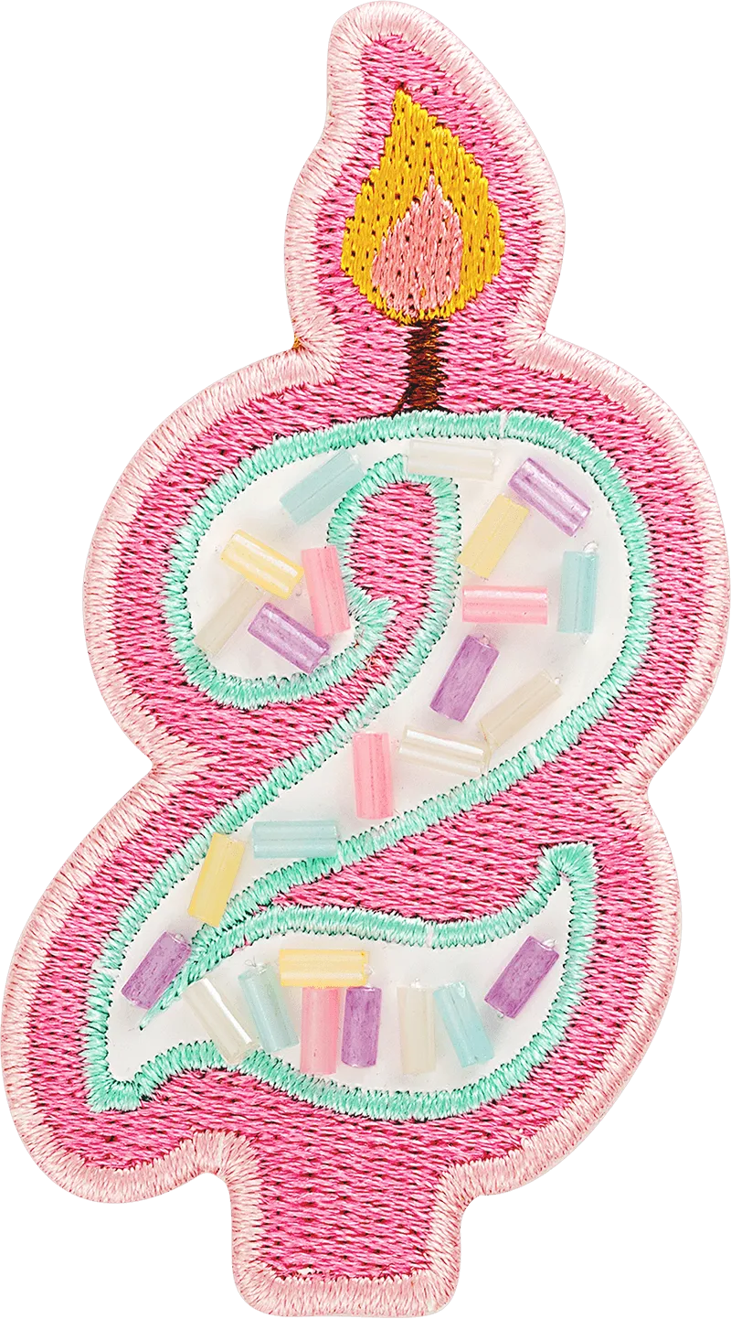 Birthday Candle Patch