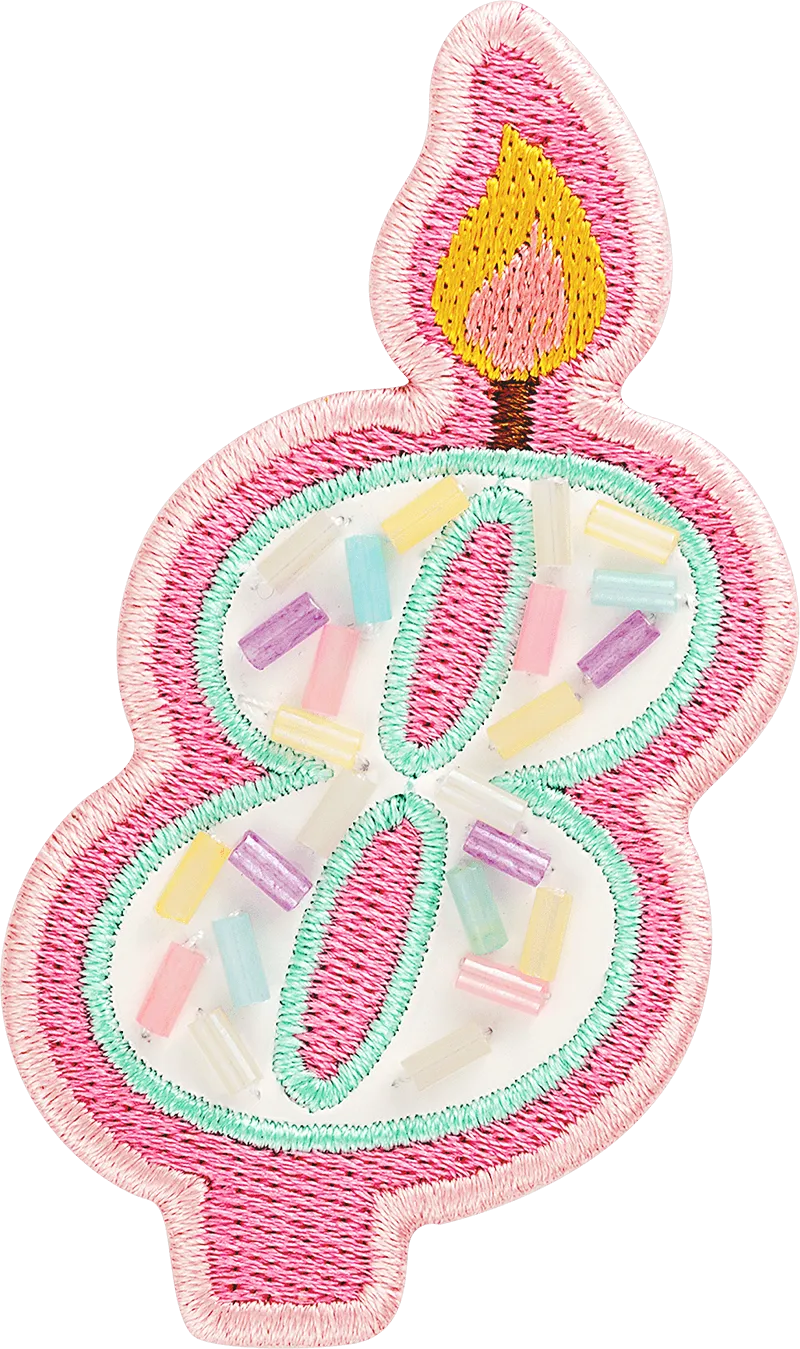 Birthday Candle Patch