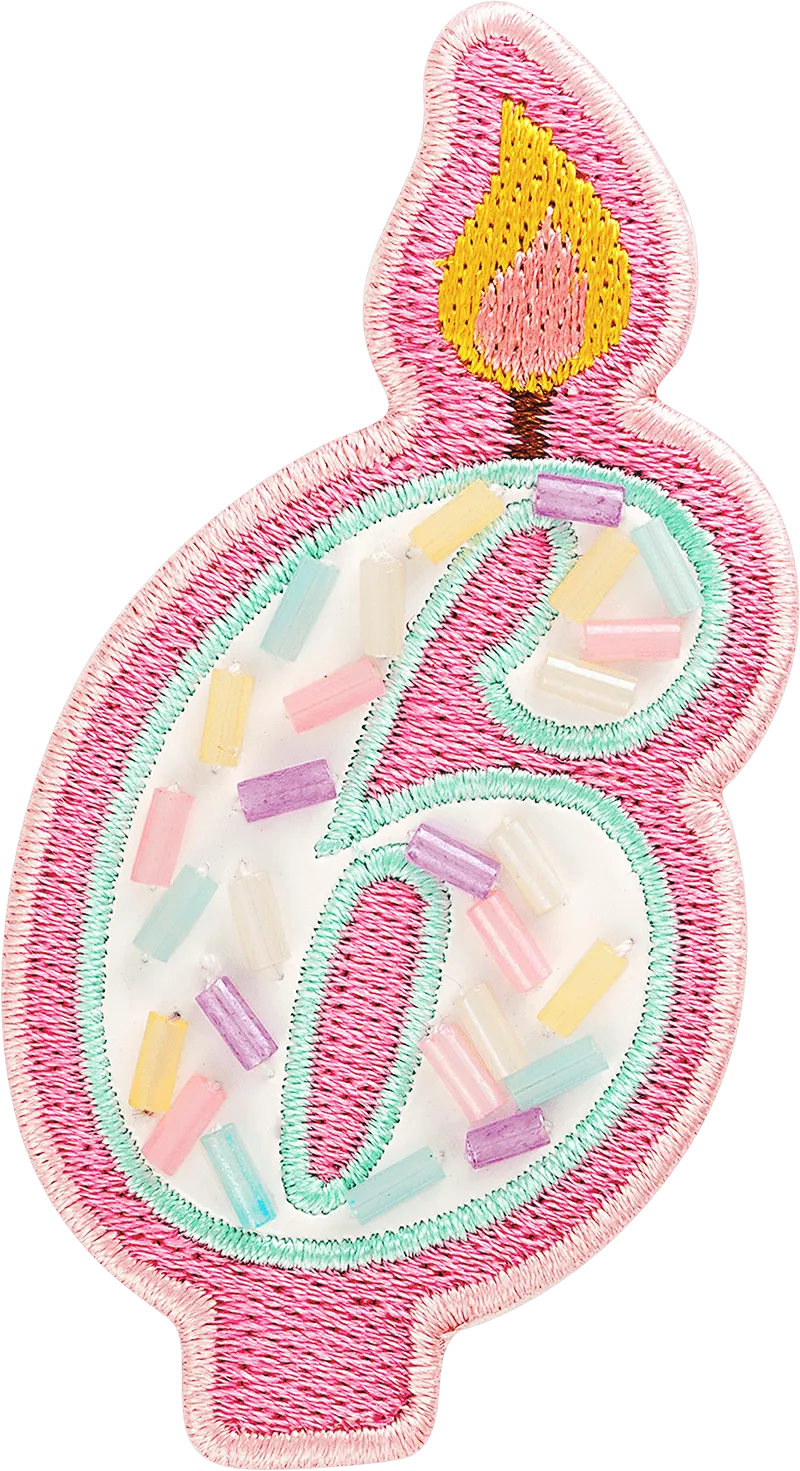 Birthday Candle Patch