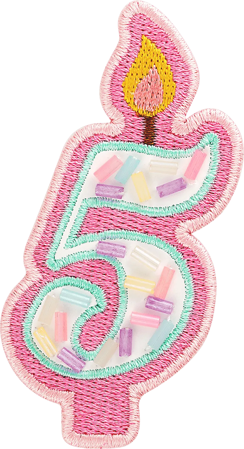 Birthday Candle Patch