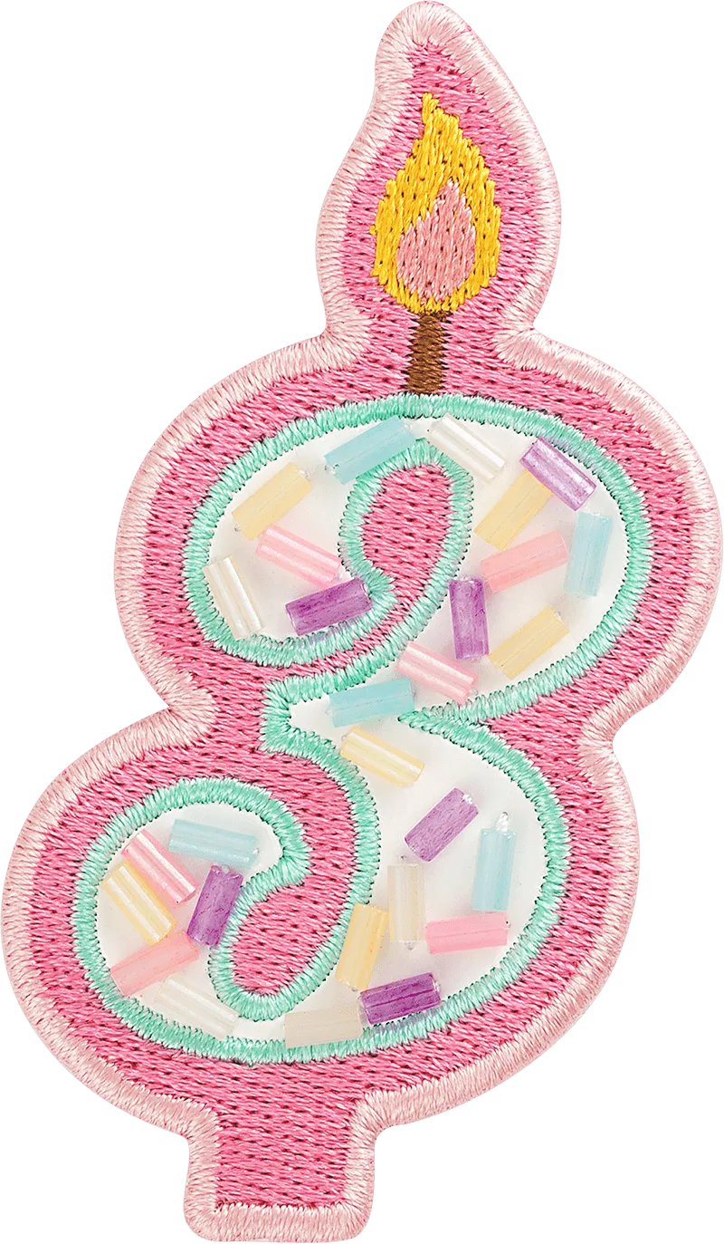 Birthday Candle Patch