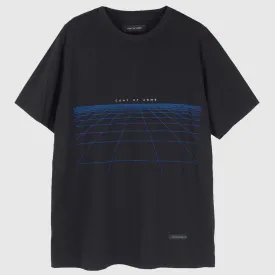 Black CyberGrid T-Shirt