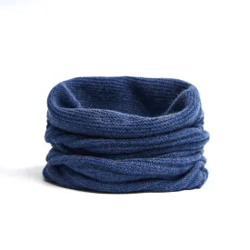 BLUE TUBULAR NECK WARMER