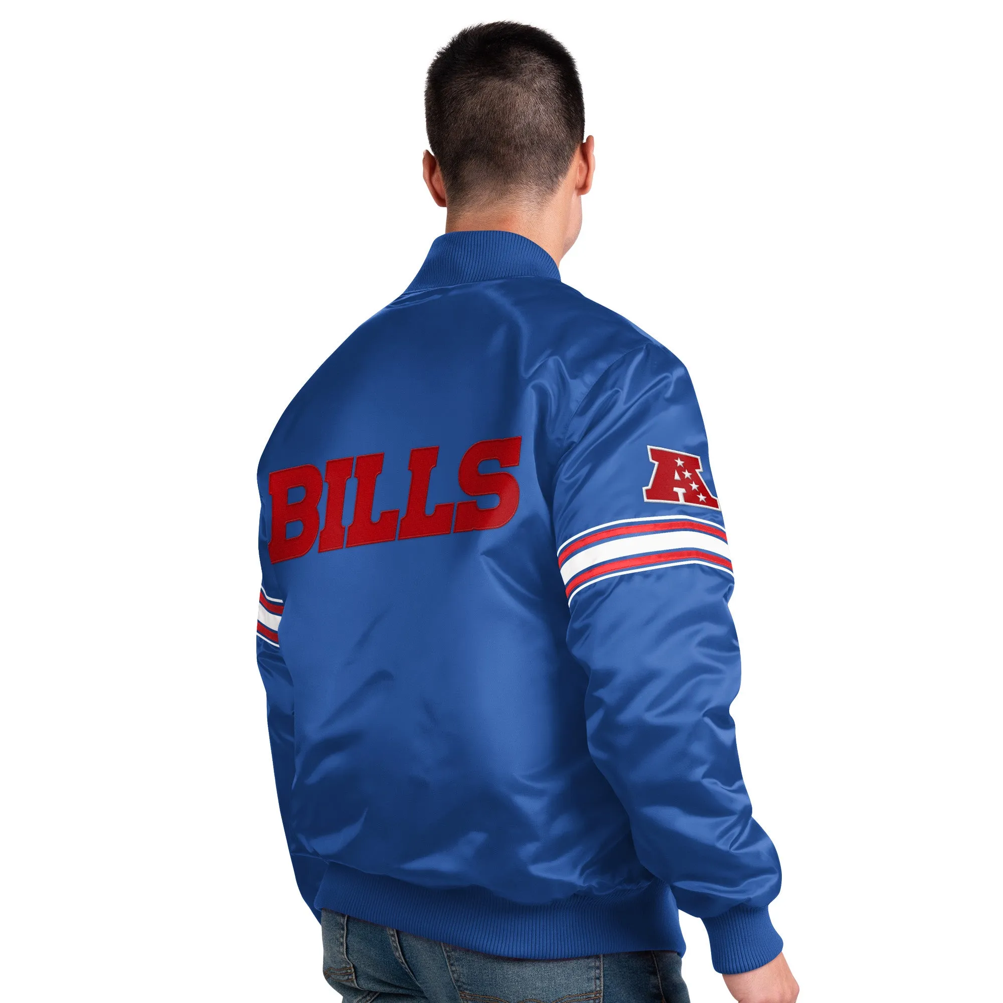 Buffalo Bills Satin Starter Jacket