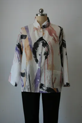 Calvin Linen Short Jacket 2722 S24 Calvin Linen Short Jacket 2722 S24