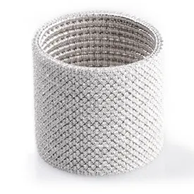 Cashmere bracelet gold with white diamonds