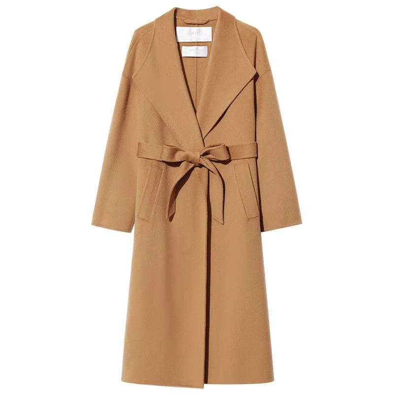 Cashmere Double-Faced Woolen Coat