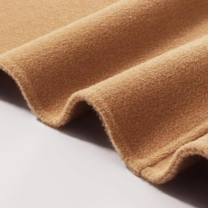 Cashmere Double-Faced Woolen Coat