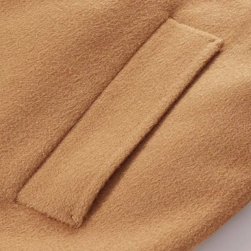 Cashmere Double-Faced Woolen Coat