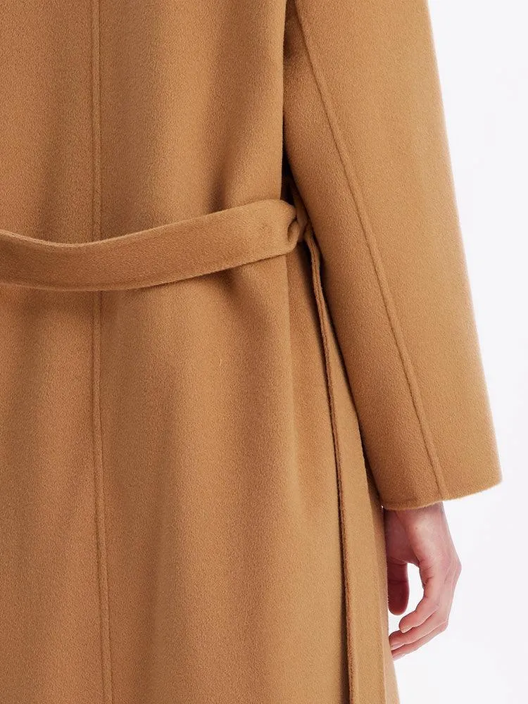 Cashmere Double-Faced Woolen Coat