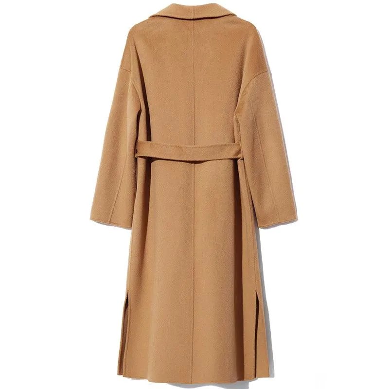 Cashmere Double-Faced Woolen Coat