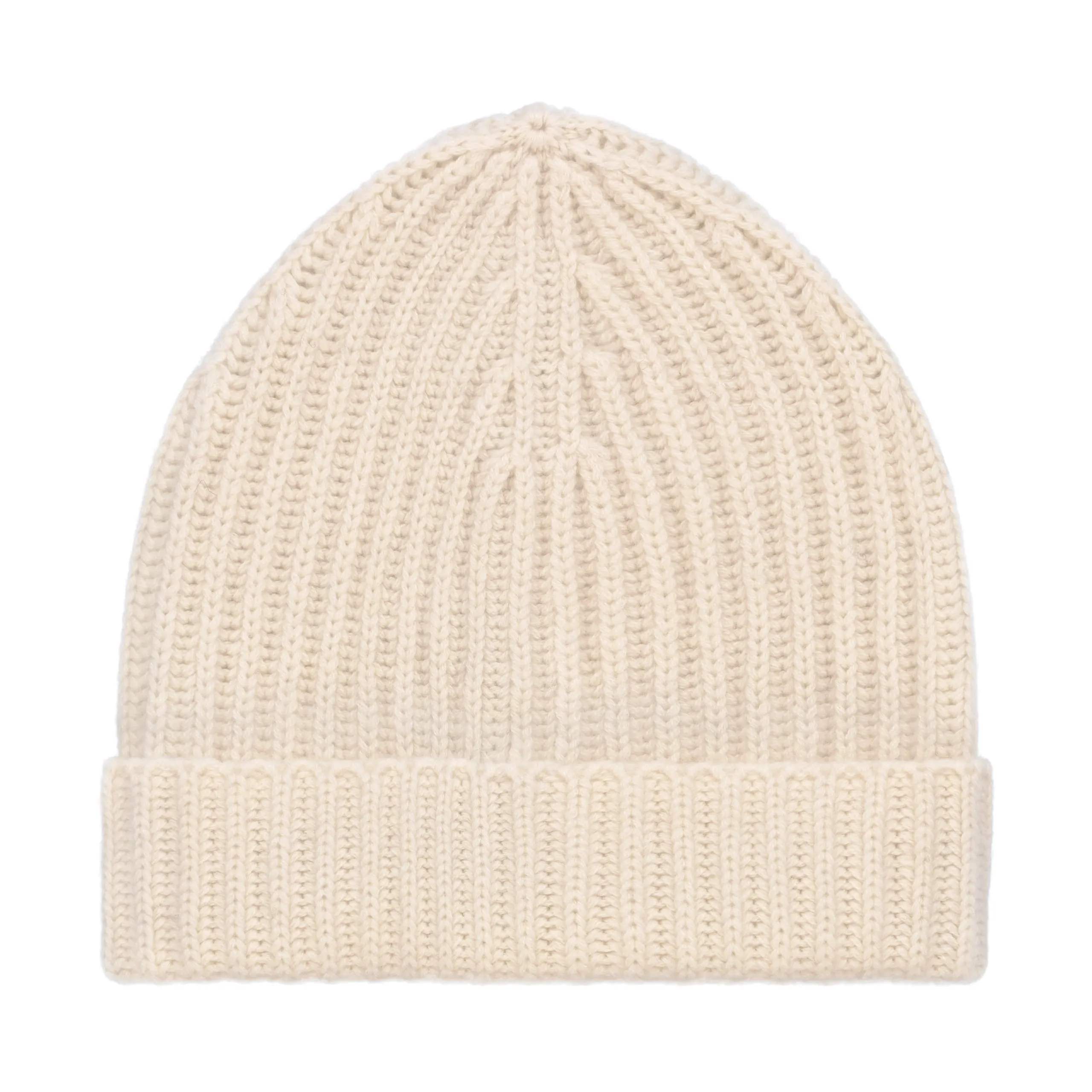 Cashmere Hat in Milk White
