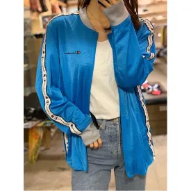 Champion Men's Reversible Mesh Jacket Hotline Blue/Silverstone/Blur Tropics  V9797 549733 6I4