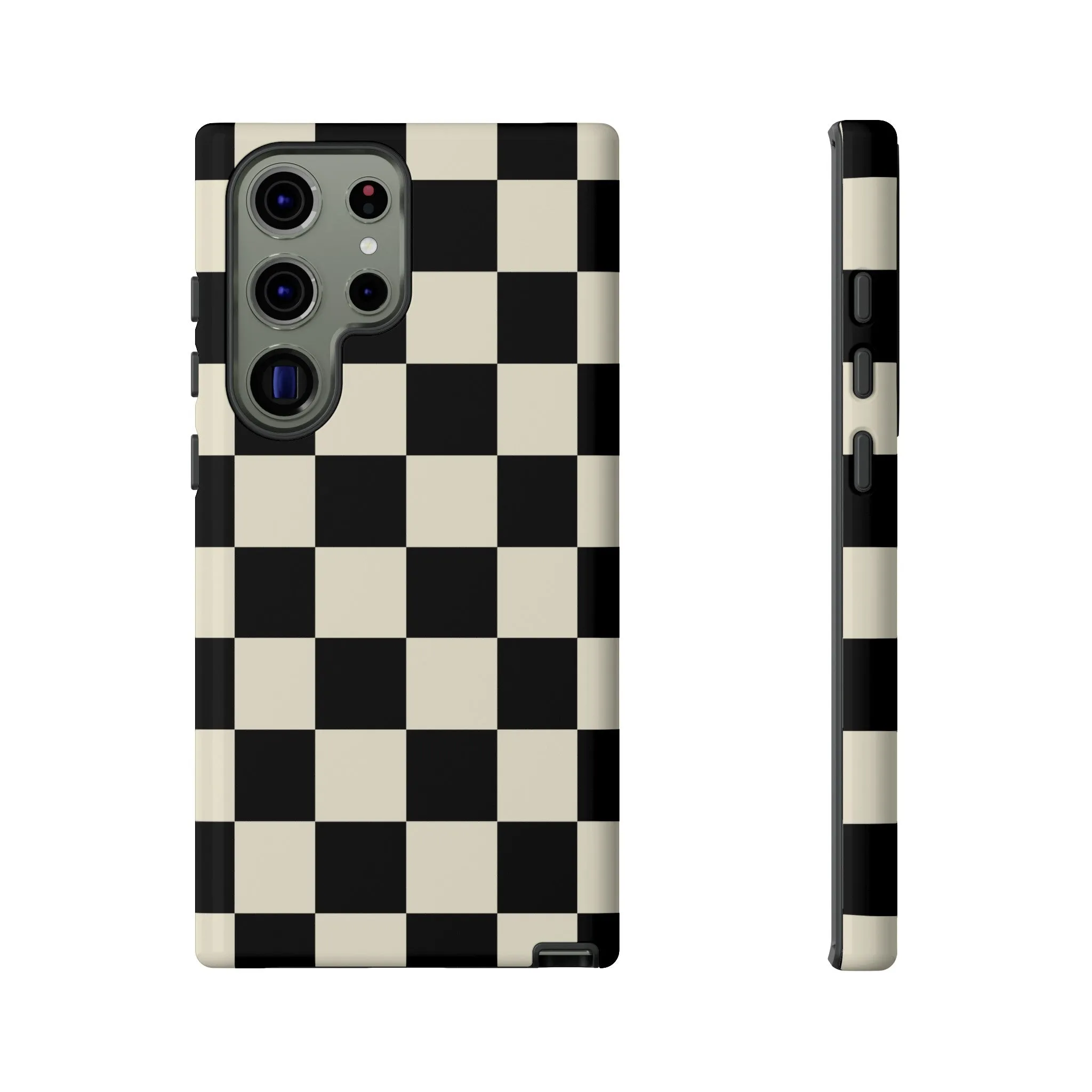 Checkered Blend | Black & White Case