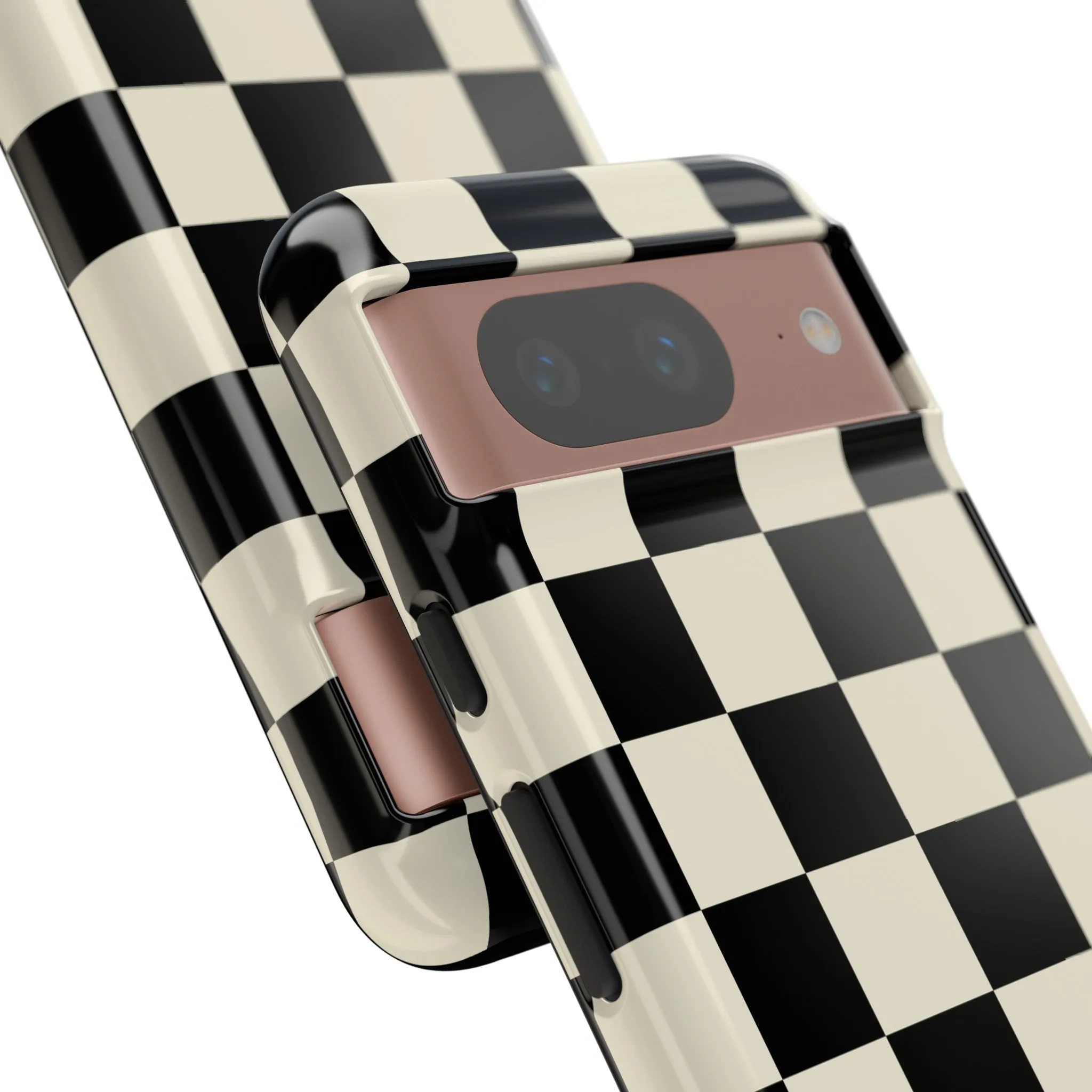 Checkered Blend | Black & White Case
