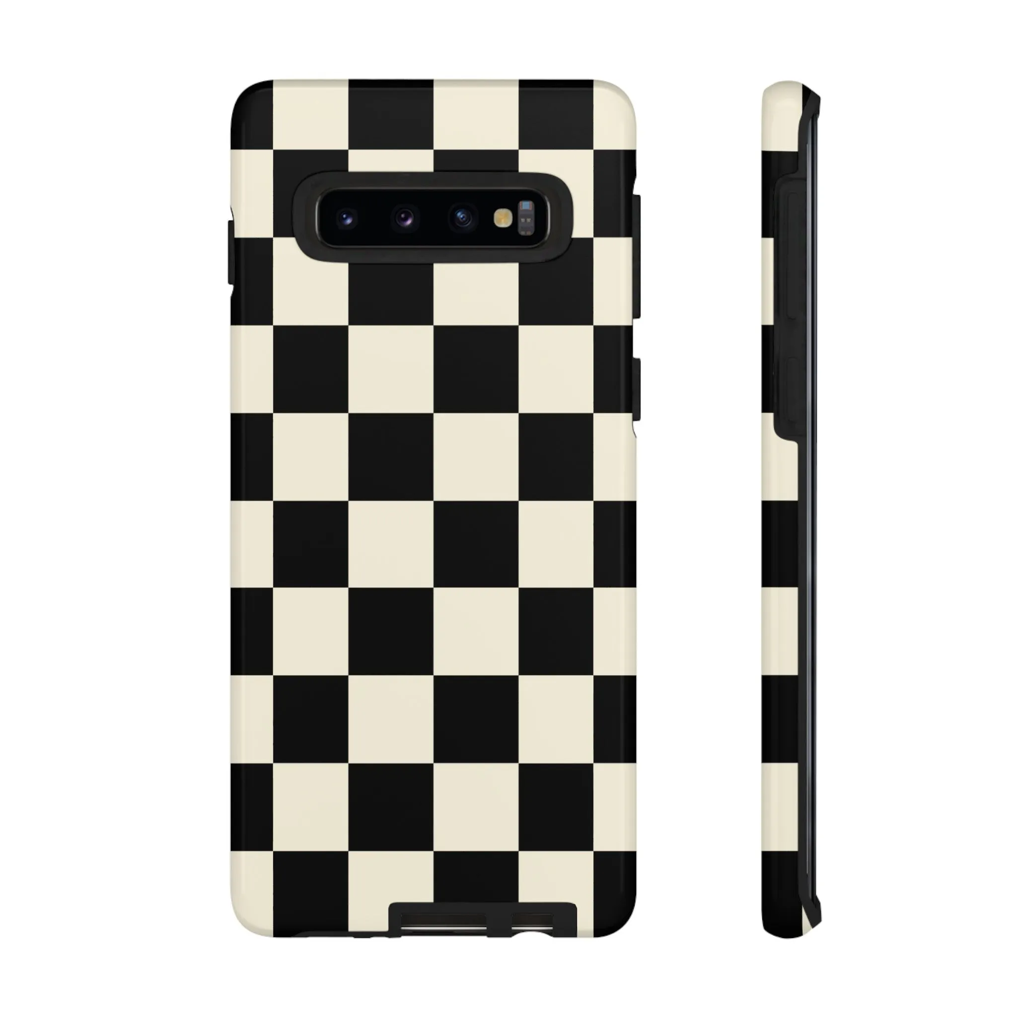 Checkered Blend | Black & White Case