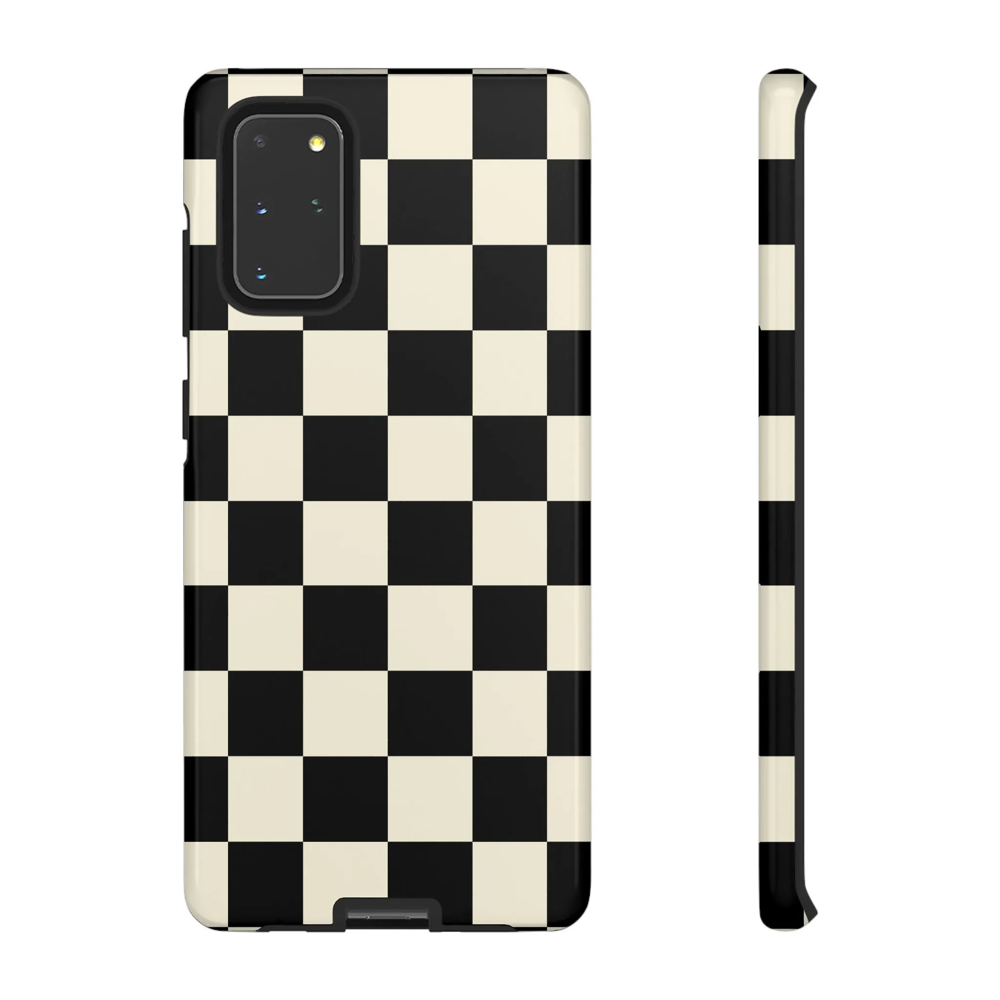 Checkered Blend | Black & White Case