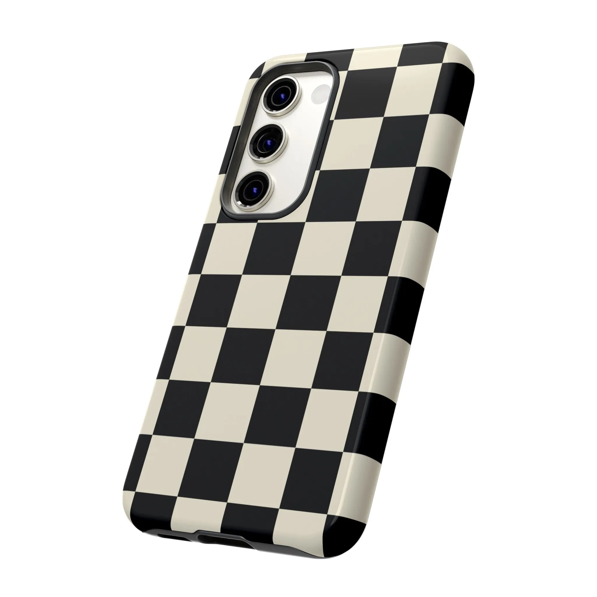 Checkered Blend | Black & White Case
