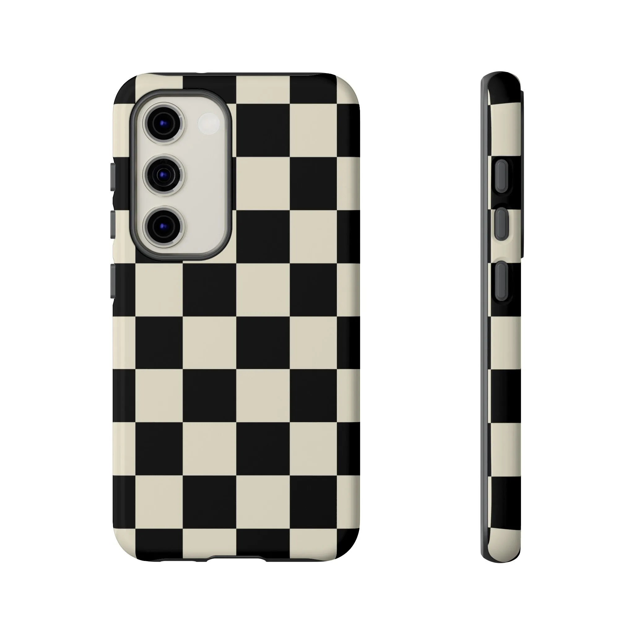 Checkered Blend | Black & White Case
